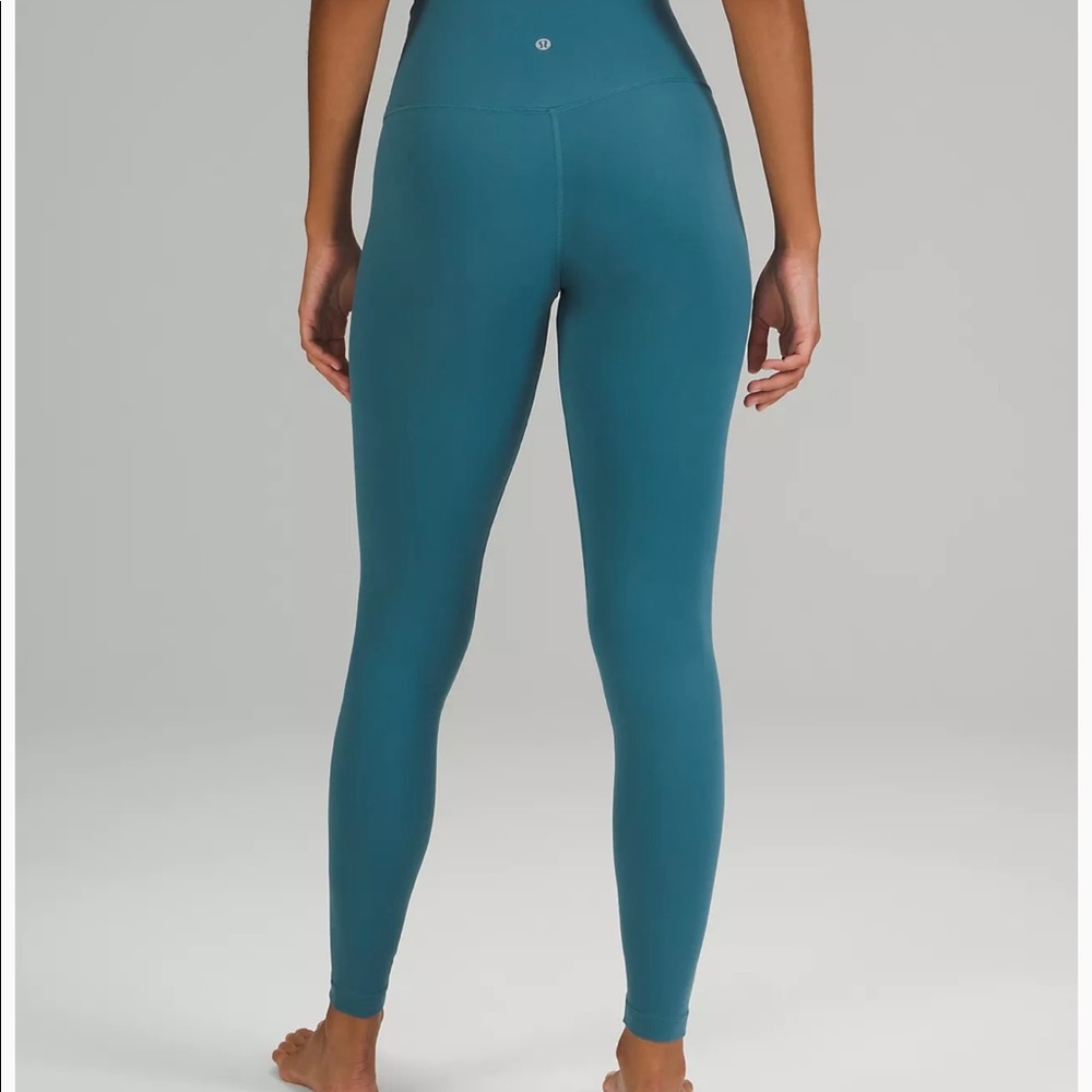 Lululemon align leggings 28” capture blue